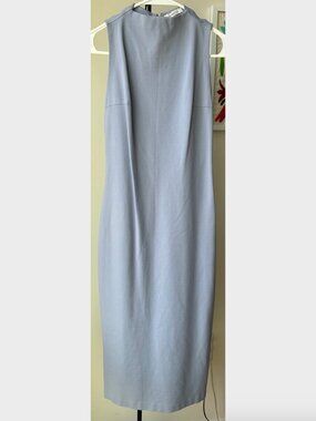 Aritzia Babaton High Neck Lavender Sleeveless Sheath Midi Dress - Size 4